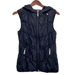 Bench Hooded Puffer Vest Black Size S